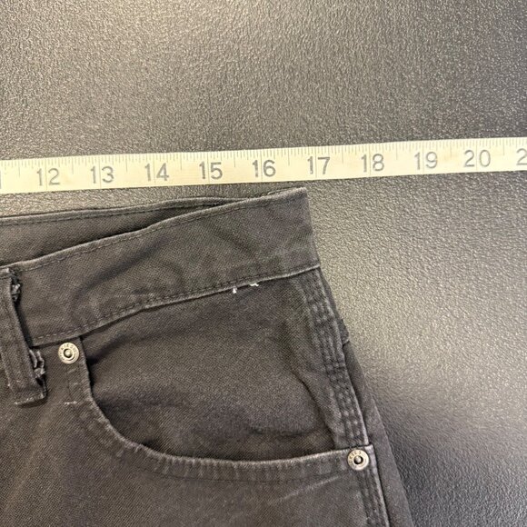 Dickies Mens Black Relaxed Fit Work Jeans  Size 33x32 Carpenter Workwear - Picture 3 of 9